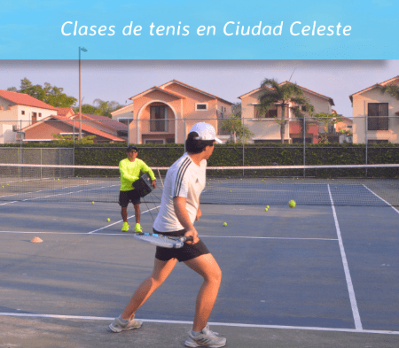 Se imparten clases de tenis en Ciudad Celeste  